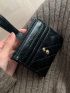 Argyle Quilted Small Wallet