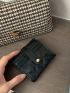 Argyle Quilted Small Wallet