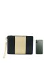 Two Tone Clutch Bag