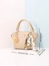 Twilly Scarf Decor Bucket Bag