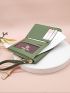Metal Decor Small Wallet
