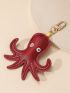 Octopus Decor Bag Charm Adorable Octopus Keychain
