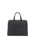 Men Letter Detail Laptop Handbag Briefcase