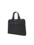 Men Letter Detail Laptop Handbag Briefcase