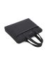 Men Letter Detail Laptop Handbag Briefcase