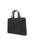Men Letter Detail Laptop Handbag Briefcase