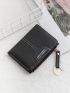 Stitch Detail Small Wallet