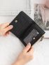 Stitch Detail Small Wallet