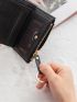 Stitch Detail Small Wallet
