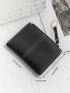 Stitch Detail Small Wallet