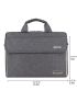 Men Minimalist Letter Graphic Briefcase