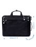 Men Buckle Decor Large Capacity Briefcase