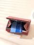 Shell & Faux Pearl Decor Small Wallet
