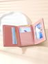 Letter Graphic Butterfly Decor Small Wallet
