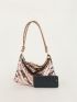 Sequin Decor Hobo Bag