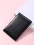 Letter Embossed Passport Case