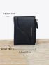 Neon Orange Letter Graphic Small Wallet