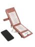 Snap Button Long Wallet