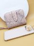 Crocodile Embossed Small Wallet