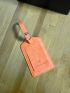 Minimalist Buckle Decor Luggage Tag