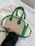 Mini Two Tone Square Bag