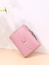 Minimalist Snap Button Small Wallet