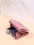 Button Decor Small Wallet