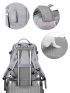 Minimalist Release Buckle Decor Laptop Backpack Water Resistant College School Bookbag Large Capacity Backpack Gifts for Men & Women Fits 15.6 Inch Notebook