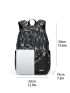 Men Colorblock Letter Graphic Laptop Backpack
