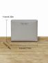 Letter Graphic Snap Button Card Holder