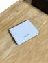 Letter Graphic Snap Button Card Holder