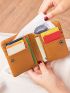 Litchi Embossed Small Wallet