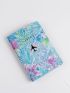 Floral Pattern Passport Case
