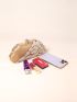Rhinestone & Faux Pearl Decor Box Bag