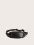 Minimalist Zipper Fanny Pack