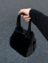 Mini Fluffy Bucket Bag