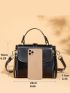 Twist Lock Flap Square Bag