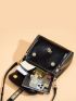 Twist Lock Flap Square Bag