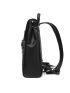 Stitch Detail Flap Backpack Buckle Design Waterproof