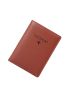 Airplane & Letter Graphic Passport Case