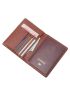 Airplane & Letter Graphic Passport Case