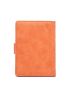 Airplane & Letter Embossed Passport Case