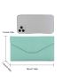 Letter Embossed Detail Long Wallet