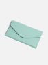 Letter Embossed Detail Long Wallet