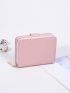 Litchi Embossed Small Wallet