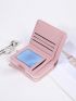 Litchi Embossed Small Wallet