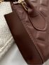 Mini Embossed Detail Square Bag