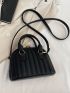 Minimalist Quilted Dome Bag