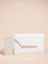 Metal Decor Flap Square Bag