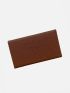 Minimalist Flap Long Wallet
